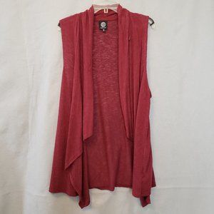 Bobeau Sleeveless Cardigan 2X